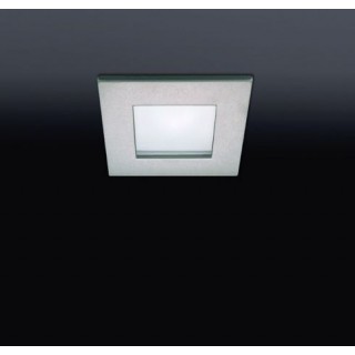 Corp de iluminat patrat  D51mm Titan cu sticla